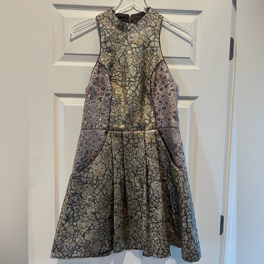 Urban Outfitters Iridescent Mini Dress